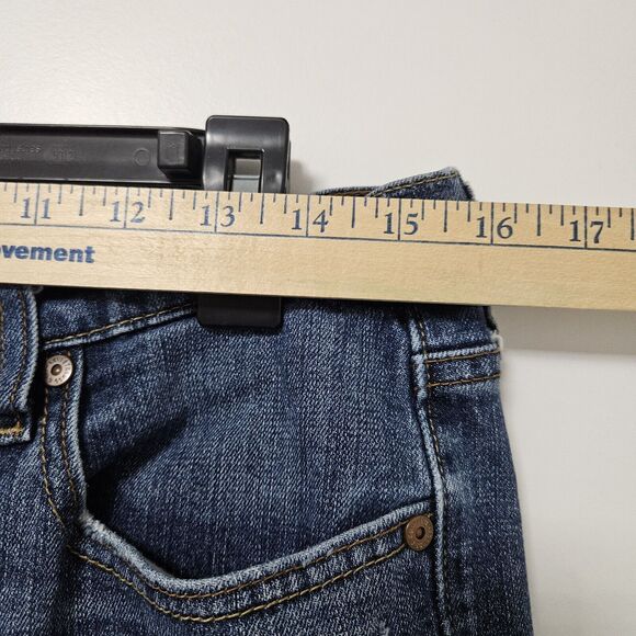 Levi's 515 Jeans Women’s (31x32) Blue Bootcut Mid Rise Flap Pockets Western GUC - Picture 7 of 9